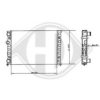 DIEDERICHS 8501671 Radiator, engine cooling
